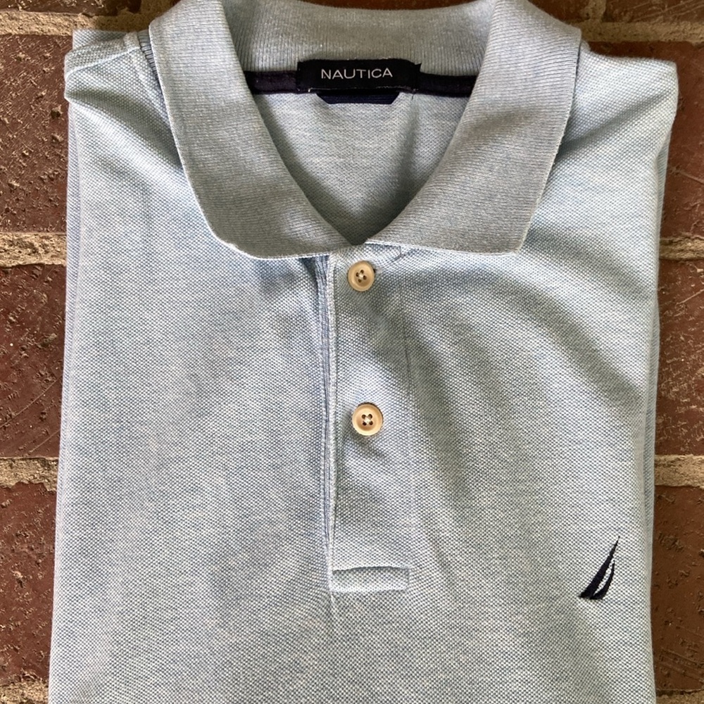 Nautica NWOT Men’s 2 Button Polo Shirt - Picture 9 of 15